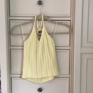 Vintage halter crop top